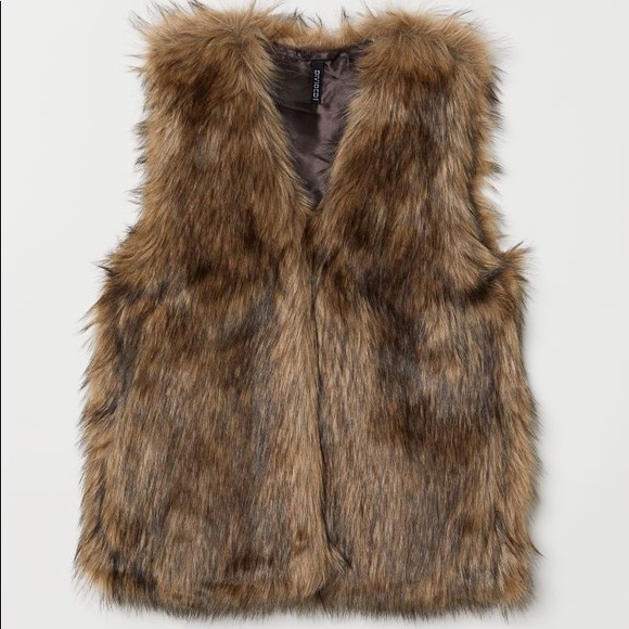 H&M Jackets & Blazers - H&M Faux Fur Vest